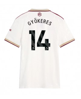 Günstige Arsenal Viktor Gyokeres #14 3rd trikot Damen 2025-26 Kurzarm
